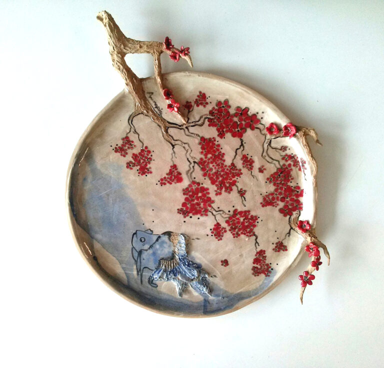 scultura-piatto-giapponese-ceramica